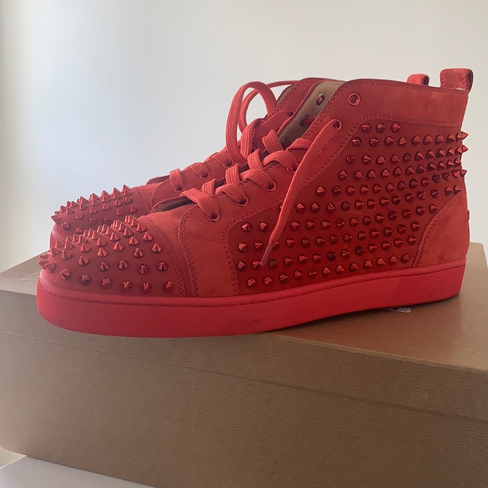 Men’s Christian Louboutin  Louis Flat Spikes
